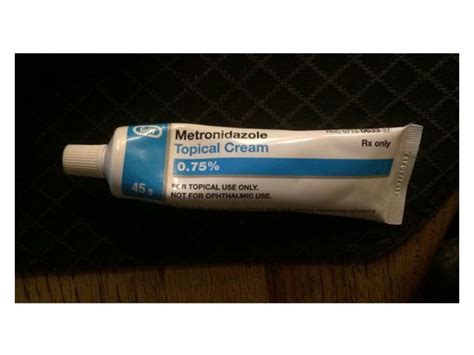 Metronidazole Topical Cream 0.75%, 45 g, G&W Laboratories, Inc(RX ...