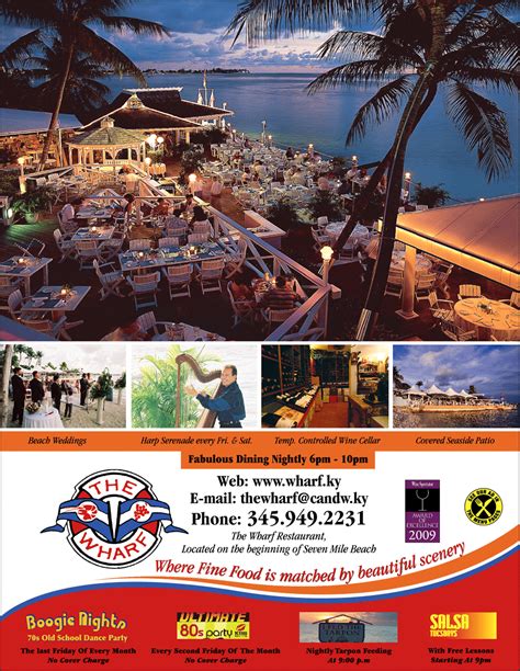 The Wharf Cayman Island Restaurant - Caribbean Tour | Caribbean Islands | Caribbean Hotels ...