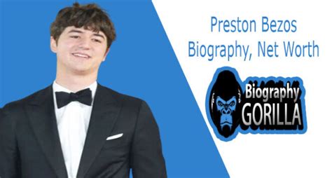 Preston Bezos Biography (Jeff Bezos Son), Age, Height - Net Worth