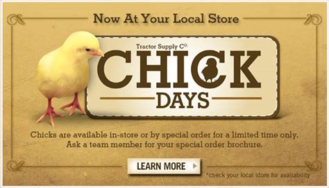 Inspired Living: Chick Days at Tractor Supply Co.