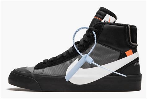 Nike Blazer Mid Off White, HD Png Download - kindpng