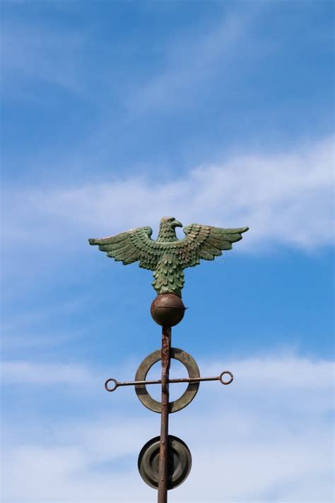 Roman Eagle Symbol Against the Blue Sky. Stock Photo - Image of traditions, empire: 258063288