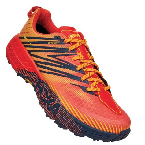 Hoka One One Men's Speedgoat 4 GORE-TEX Orange | Laurie's Shoes