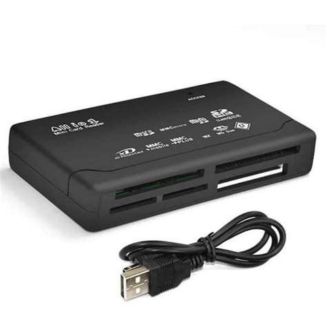 SANOXY USB 2.0 All-In-1 CF xD SD MS SDHC Memory Card Reader SANOXY-DSV ...