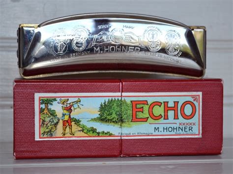 1970's Vintage M. Hohner Echo Harmonica