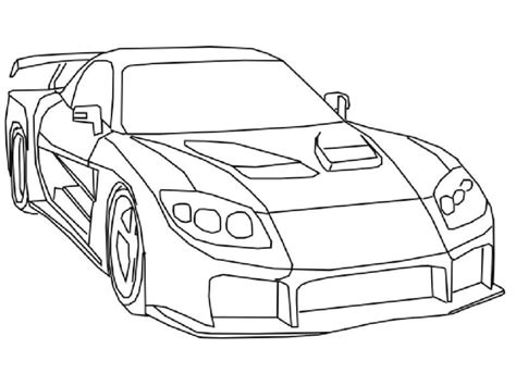 Dibujos De Mazda Rx 7 Para Colorear Para Colorear Pintar E Imprimir ...