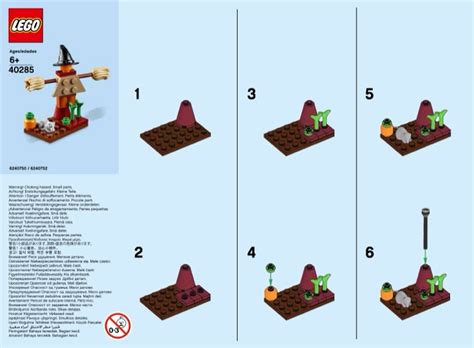 LEGO 40285 Scarecrow Instructions, Promotional - Monthly Mini Model Build