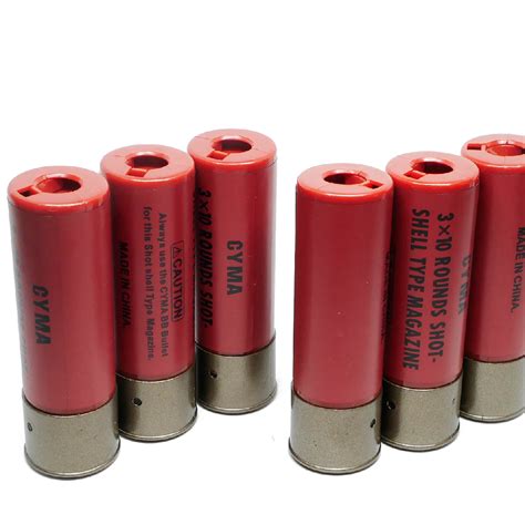 CYMA 30rd Shotgun Shell - 6 Pack - Reapertech Airsoft