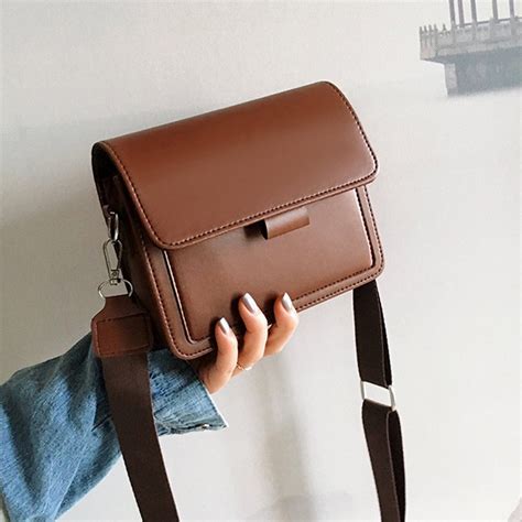 Yvon fashion Leather shoulder sling bag for women men unisex #2281 ...