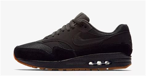 Nike Air Max 1 'Black' Gum Sole