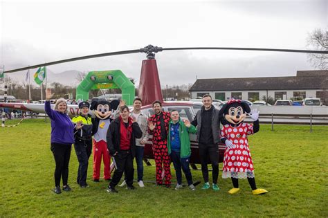 Kerry special school welcomes Disney friends by helicopter ahead of charity cycle | Irish ...