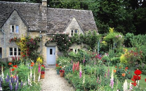 Cottage Garden, Bilbury, Gloucestershire, England #flowers #garden ...