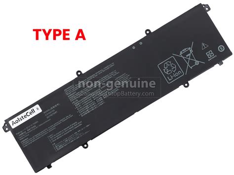 Asus ZenBook 14X OLED UX3404VC-M3010W long life replacement battery ...