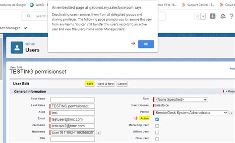 BMC Helix Remedyforce: How to Delete a User in Remedyforce - Knowledge ...