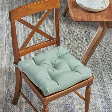 Noble House Johan Indoor Fabric Classic Tufted Chair Cushion, Teal - Walmart.com - Walmart.com