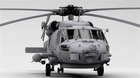 MH-60R Danish Seahawk Navy Helicopter navy 3D | CGTrader