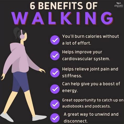 6 benefits of walking..... - Healthy Wild Free