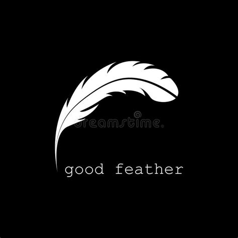 Feather Logo and Symbol Vector Icon Image Stock Illustration - Illustration of technology ...