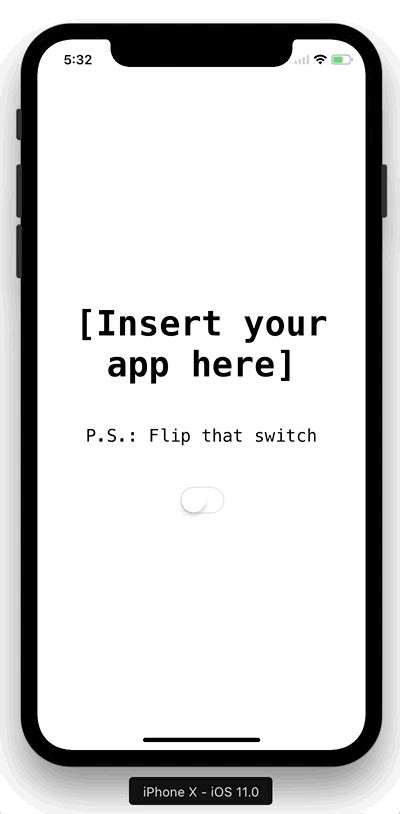 A simple way to hide the notch on the iPhone X with swift