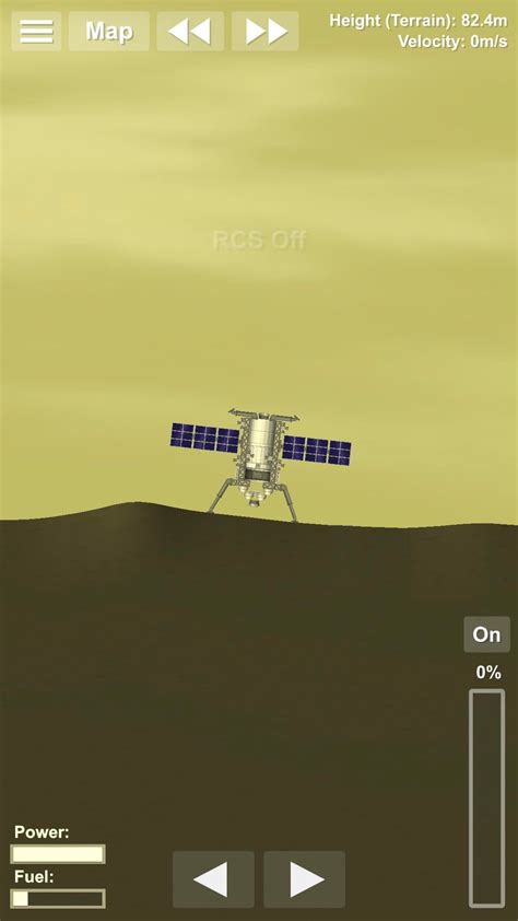 Landed on Venus, lander from Red Station. My mission is complete for Venus. Fuel and a Big ...