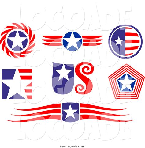 Royalty Free Patriotic Stock Logo Designs