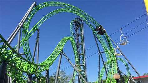 The Monster New Roller Coaster at Adventureland Des Moines Iowa | New roller coaster, Roller ...