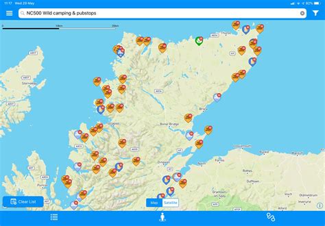 15+ Wild Camping Scotland Map | IN Camping