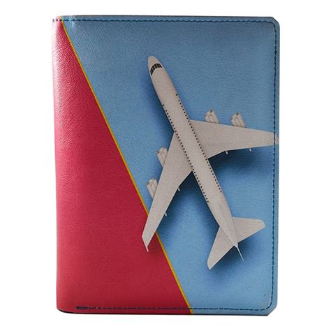 Buy Blue Red Customized Unisex Passport Cover Online | yourPrint