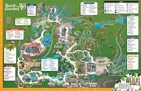 Park Map | Busch Gardens Tampa Bay