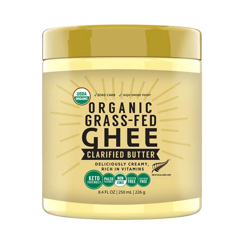 Grass Fed Ghee (certified organic) - The Kiwi Importer