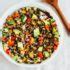 Lentil Tuna Salad {w/ Turmeric Dressing} - Eating Bird Food