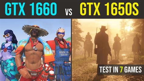 GTX 1650 Super vs GTX 1660 test in 7 games | 1080p - Benchmarks