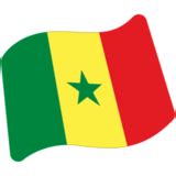 🇸🇳 Vlag: Senegal Emoji on Google Noto Color Emoji Android 7.0