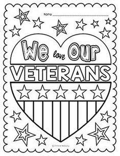 Veterans Day Coloring Pages