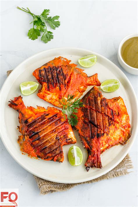 Tandoori Pomfret | Classic Tandoori Fish Recipe - Flavor Quotient