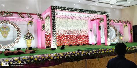 Flower wall | Wedding stage decorations, Wedding stage decor, Wedding stage design