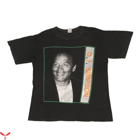 Free OJ T-Shirt Vintage 90s OJ Simpson Graphic Tee Shirt