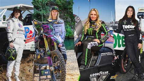 WOMEN OF SPEED | Deegan, Price, Golden, Force - YouTube