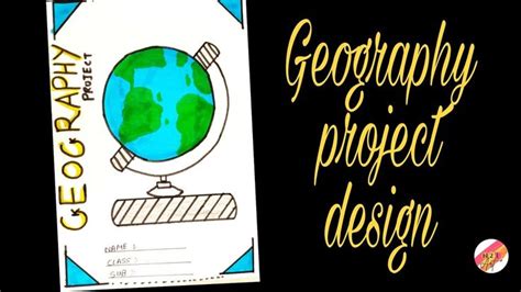 Geography project border design | Geography project | Project border ...