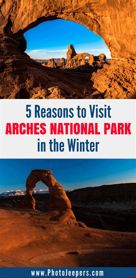 5 Reasons to Visit Arches National Park in the Winter - PhotoJeepers