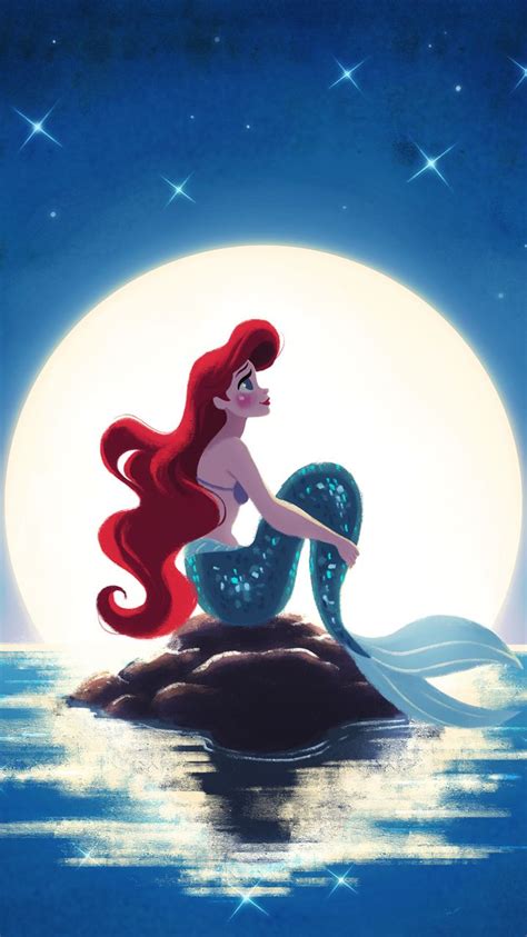 Mermaid And Ariel Here Are Some Iphone Wallpapers Of - Happy ...