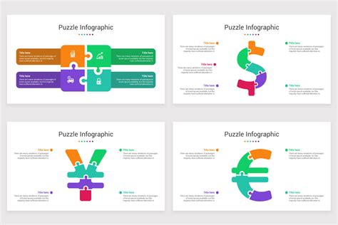 Puzzle Infographics PowerPoint Template | Nulivo Market