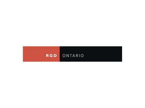 RGD Ontario Logo PNG Transparent & SVG Vector - Freebie Supply