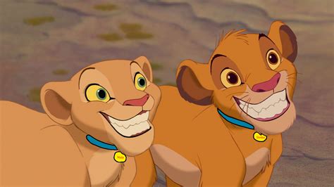 Young Simba and Nala with Collars by Msoares12 on DeviantArt