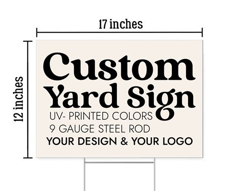 Custom Yard Signs – Printonami