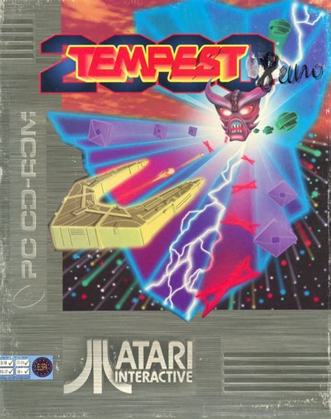 Tempest 2000 (1996) DOS box cover art - MobyGames