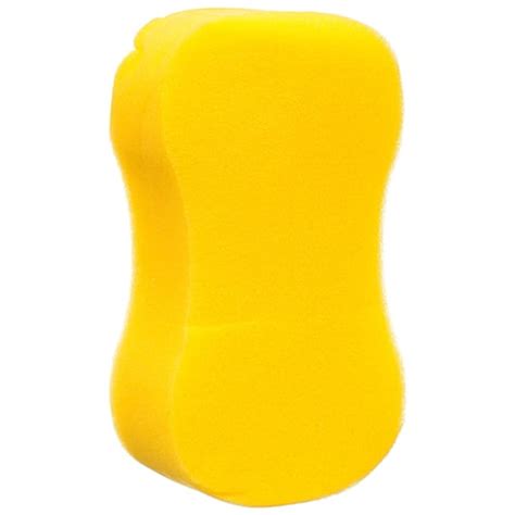 Car Wash Sponge Auto Windshield Soft Perforated Yellow Washing Sponge ...