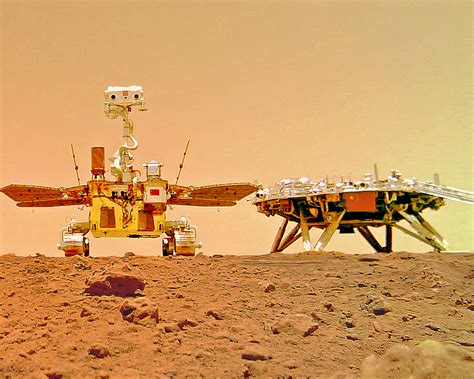 China's Zhurong Mars Rover Sends Back First Pictures from the Red Planet, Including a Selfie ...