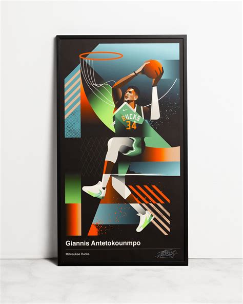 Giannis Antetokounmpo | Basketball Poster :: Behance