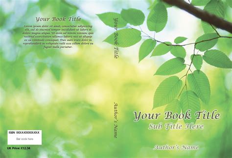 12 Book Cover Design Templates Images - Book Cover Template, Book Cover ...